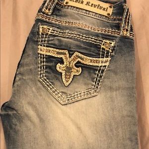 Rock Revival Jacklyn Cuff Skinny Jeans